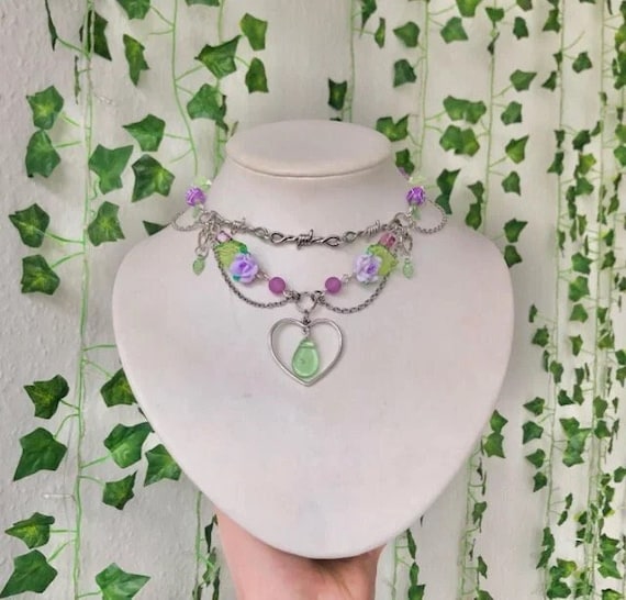 Handmade Fairy Tale Core Necklace Y2K Independent Jewelry Pixie