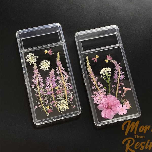 Dried and Embossed Flowers Google Pixel Fold 7 Pro bumper airbag case for iPhone 14 13 Pro Max, Samsung Z Flip 5 4 3 S23 S24 Ultra case