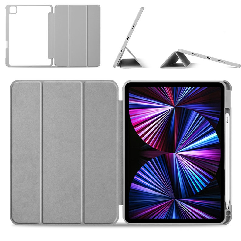 Real dried large yellow flowers case with pen slot for iPad Pro 11in 13in 2024 2025,mini 7,iPad 11th 12th gen,iPad Air 2025 2026,iPad A16 image 7