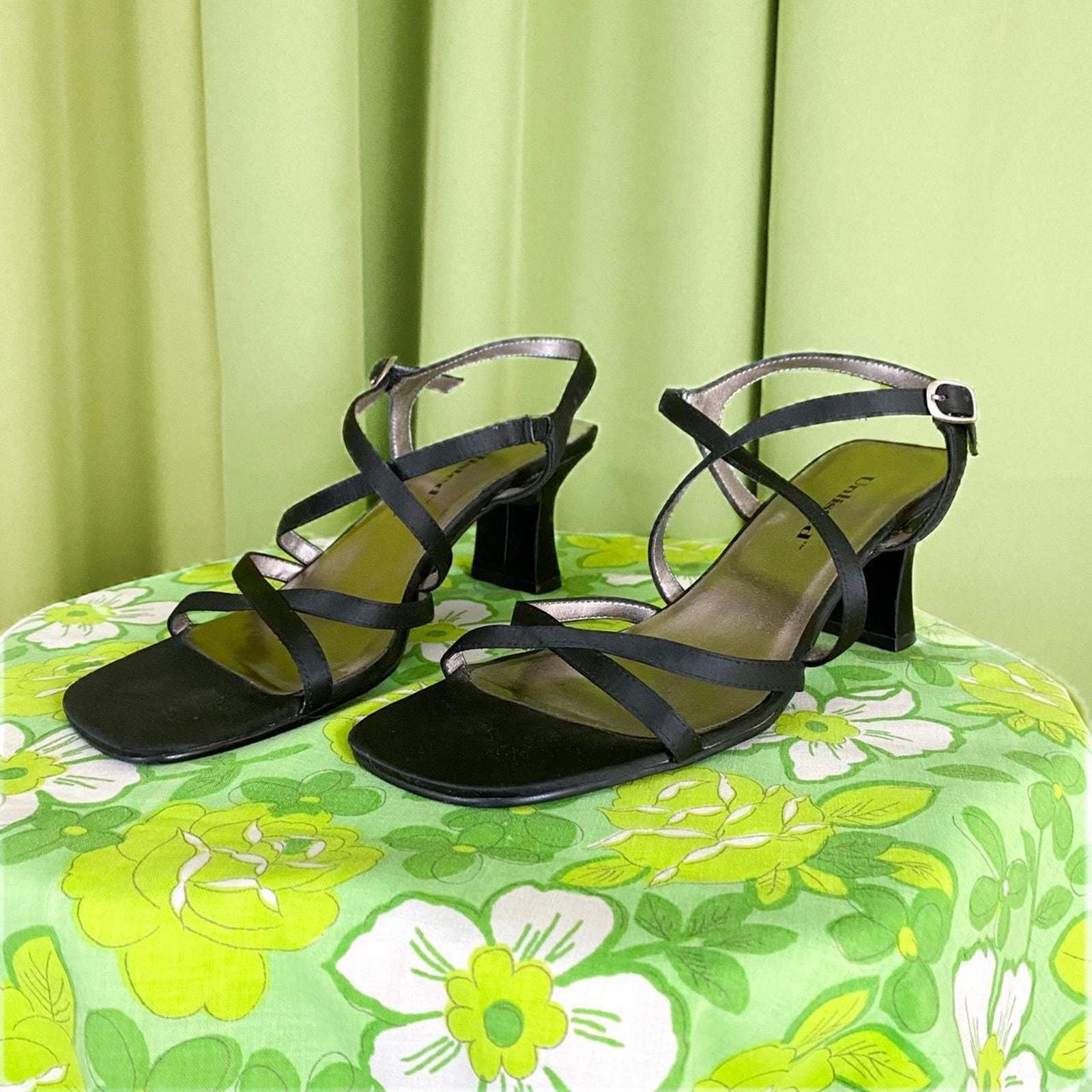 90s Chunky Heels - Etsy
