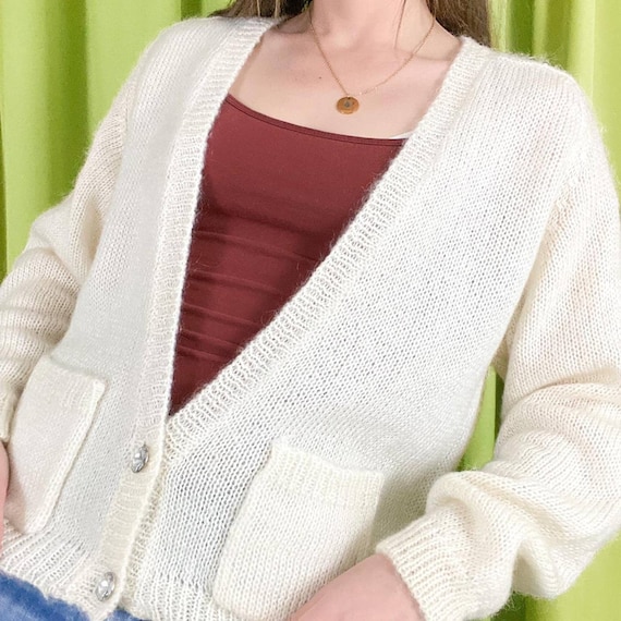 Off-white off white mohair - Gem Off-white off white mohair - Gem