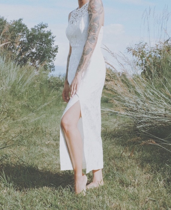 Vintage White Scott McClintock Dress