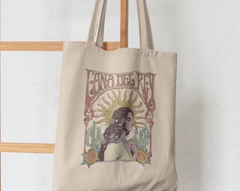 Lana Del Rey Vintage Style Tote Bag