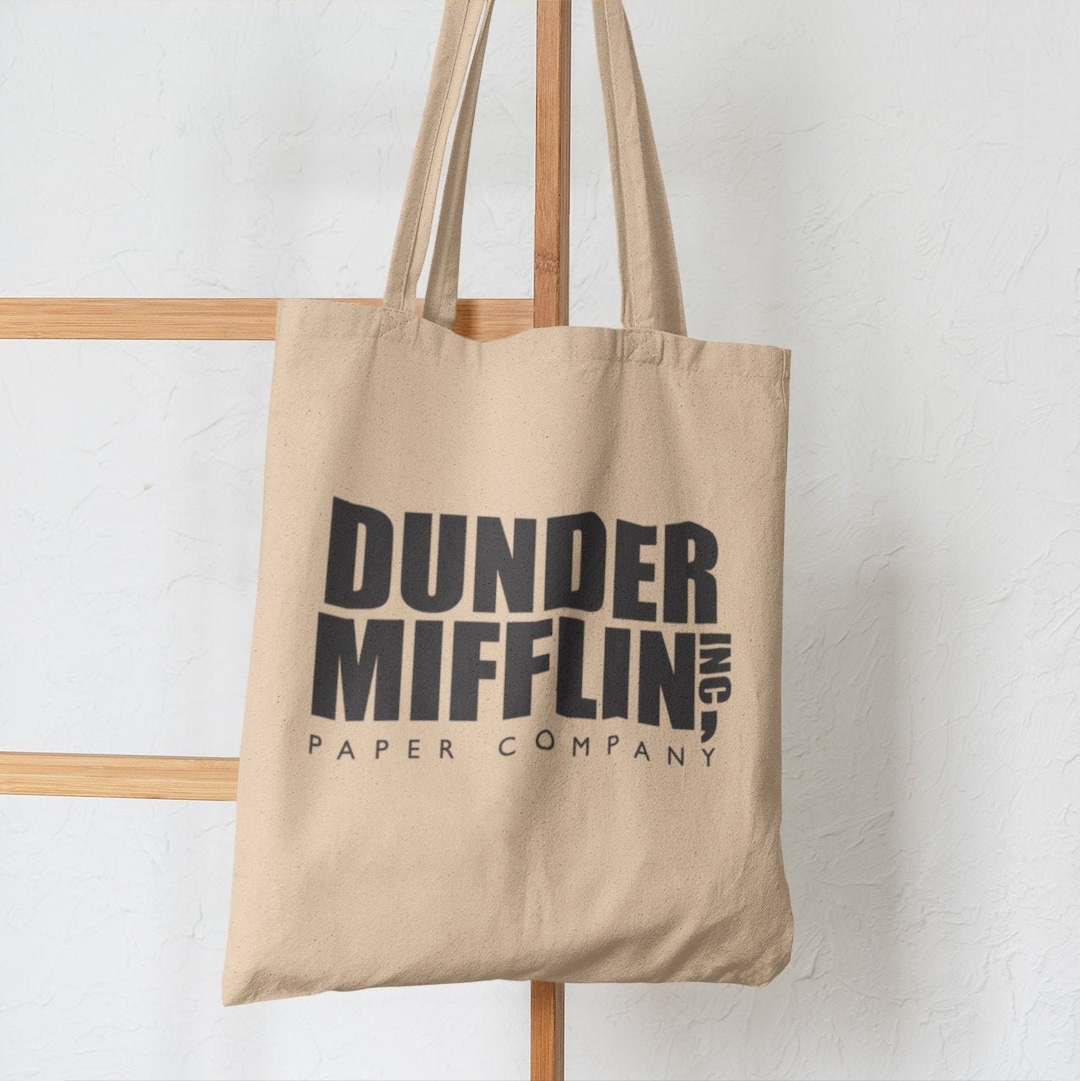 Dunder Mifflin Tote Bag, the Office Tote Bag, Shopping Bag Etsy UK