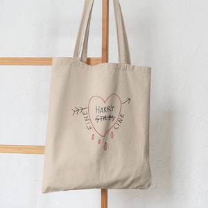 Harry Styles Fine Line Tote Bag, Harry Styles Tote Bag, Shopping Bag, Gift for Harry Styles Fans