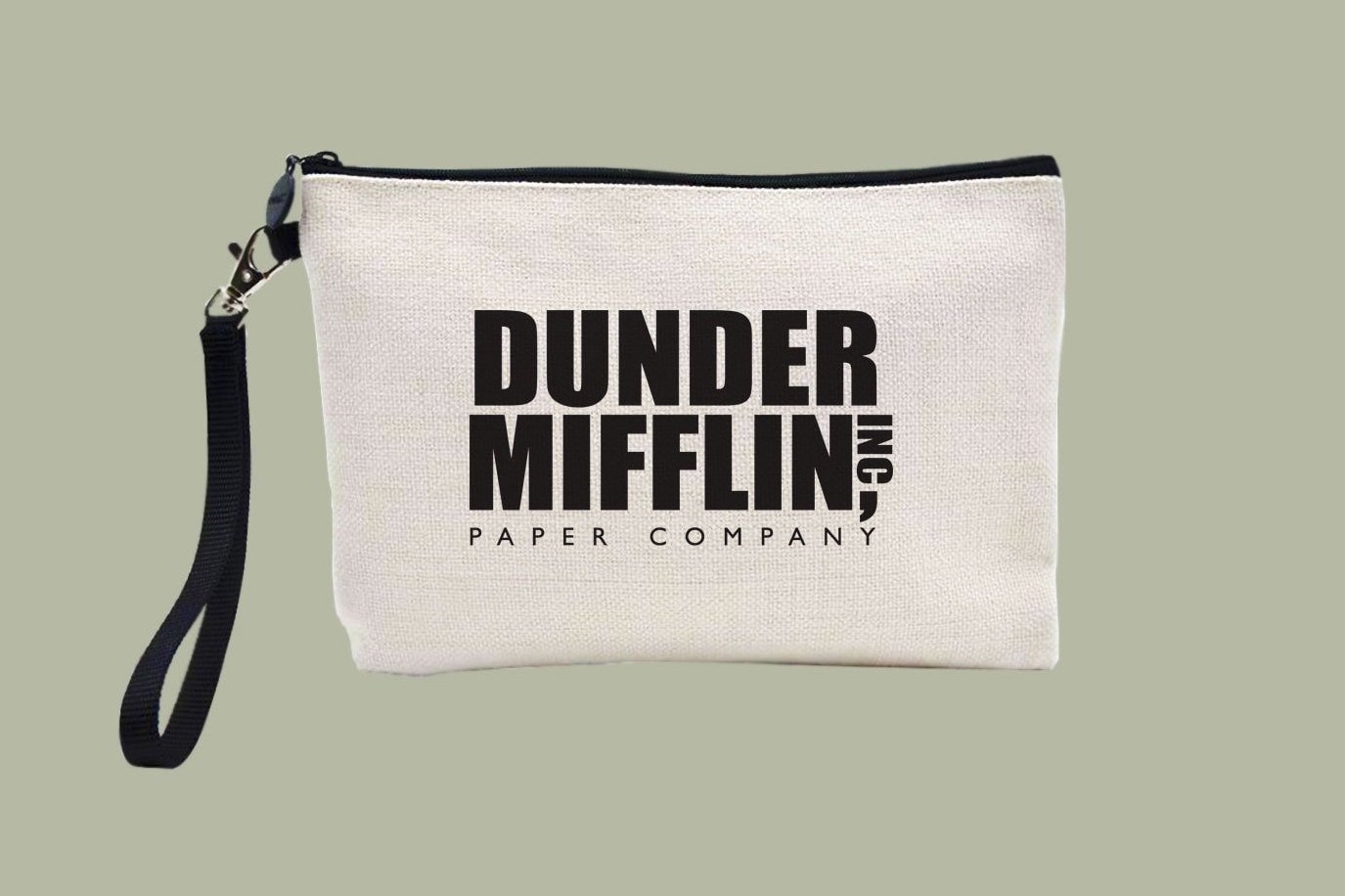 Dunder Mifflin, the Office, Make up Bag, Pencil Case, Toiletry Bag