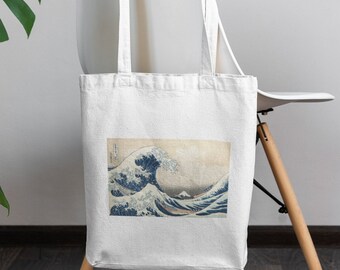 hokusai tote bolsa