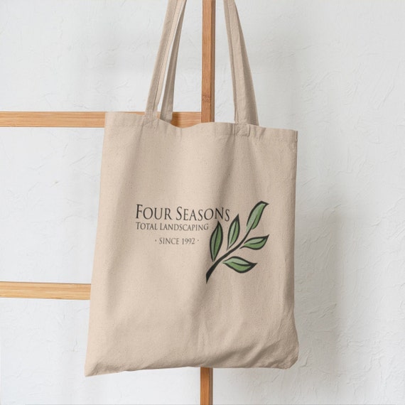Four Seasons Total Landscaping Tote Bag Shopping Bag Etsy