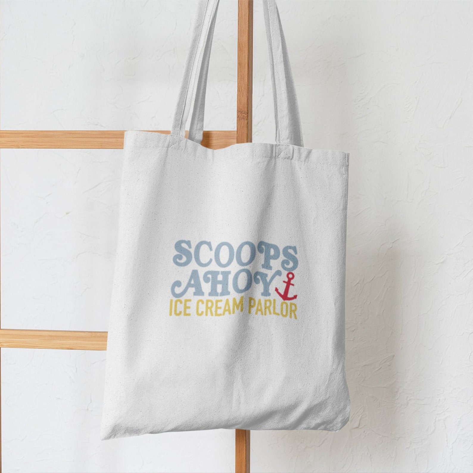 Stranger Things Tote Bag Scoops Ahoy Ice Cream Parlour Etsy UK