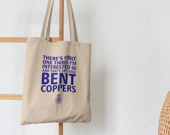 Line of Duty Tote Bag: AC-12 'Bent Coppers' Design