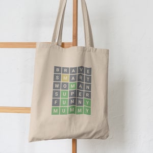 Wordle Tote Bag, Mummy Wordle, Mothers Day Gift, Tote Bag, Shopping Tote Bag, Reusable Tote Bag