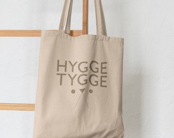 Hygge Tygge Tote Bag, Shopping Bag, Amanda's Boutique, Motherland