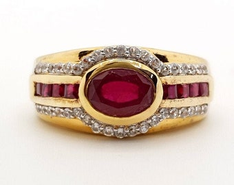 Natural top quality Niassa ruby stunning big oval ring in 925 Sterling Silver Exclusive ruby ring, cocktail ruby ring, solitaire ruby ring,