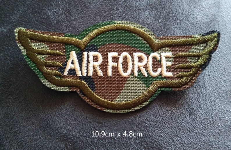 Patch Militaire Brodé 3D - Lot De 2 Patches Tactiques Avec Attache Velcro (crochet Et Boucle), Dimensions 5x8 Cm, Pour Veste, Sac, Chapeau