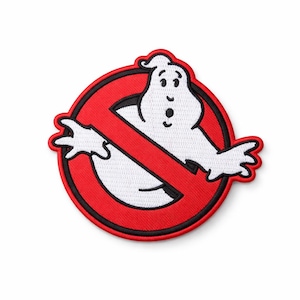 Ghostbusters Embroidered Patch - 80s Movie Iron On/Sew On
