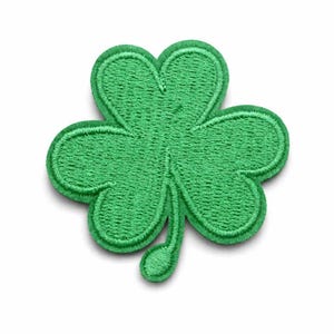 Four Leaf Clover Patch – Iron On or Sew On Lucky Green Shamrock