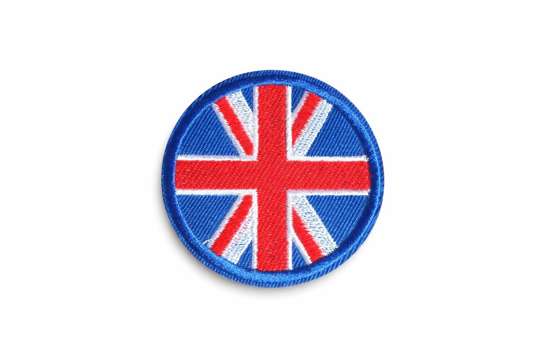 Union Jack British Flag Iron on Patch - Etsy