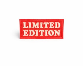 Naszywka do prasowania z limitowanej edycji | Naszywka z haftowanym logo LTD