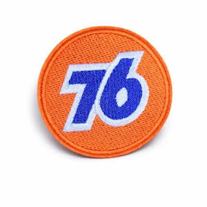 76 Gas Station Logo Embroidered Patch