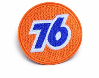 76 Gas Station Logo Embroidered Patch