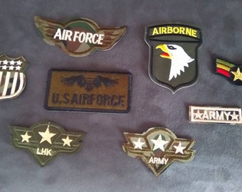 Airborne U.S Army Iron On Patch