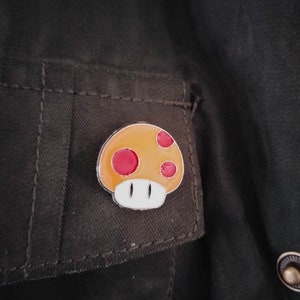 Nintendo Super Mario World Kart Mushroom Boost Turbo Gaming Icoon Pin Badge