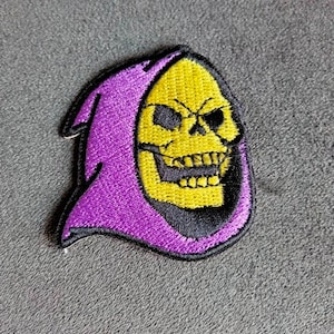 He Man Skeletor Cartoon Iron On Patch