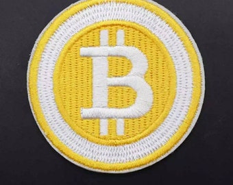 Bitcoin Crypto Coin Currency Iron On Patch