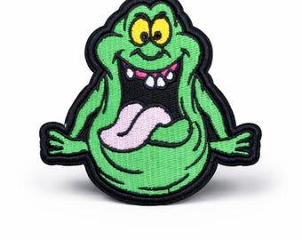 Parche de los Cazafantasmas Slimer: película de los 80 bordada para planchar o coser