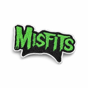 Misfits Sci Fi Embroidered Patch Iron On Sew On Space Fan Badge