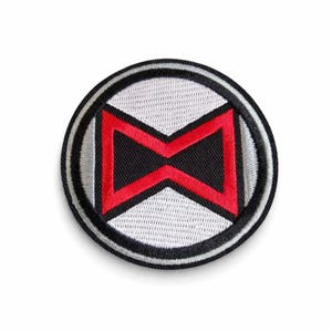 Avengers Black Widow Logo Embroidered Patch
