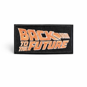 Back to the Future Time Warp-patch – opstrijken of naaien