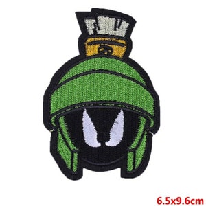 Marvin The Martian Loony Tunes Embroidered Iron On Sew On Patch Clothing Bag Fashion