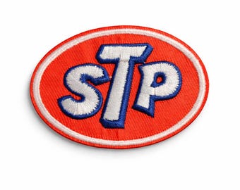 Parche termoadhesivo de motor STP / Insignia de carreras de motor