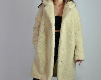 sheep wool lined jacket