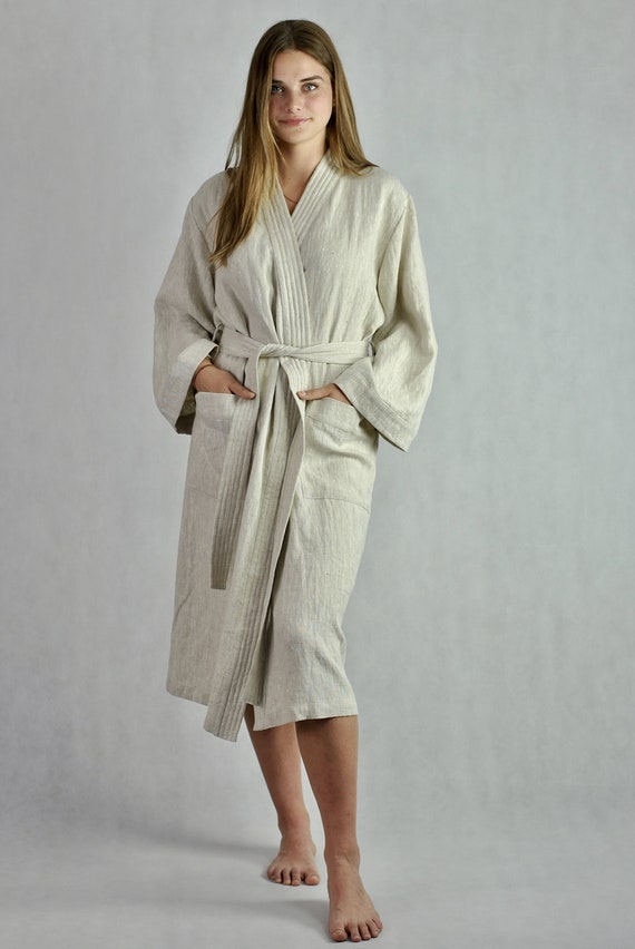 Buy High Qualiy Silk Kimono Robe for Women / Silk Dressing Gown / Silk Bath  Robe Online in India - Etsy
