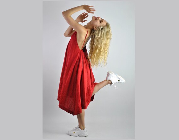 Red dress no straps new arrivals