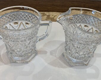 Vintage - Imperial Cape Cod Creamer & Sugar Bowl