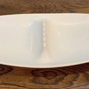 Vintage MCM Hyalyn USA porseleinen asbak 11,5&quot;