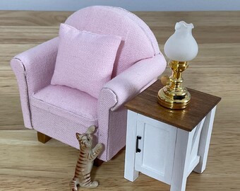 Miniature Ginger Tabby Cat 1:12 Scale Standing Pose