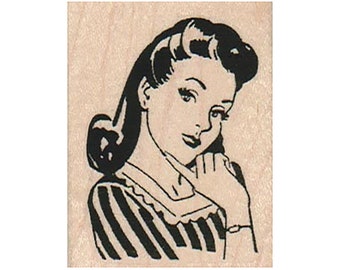 Motivational Stamp Woman Empowerment Stamp Inspirational Stamp Well Behaved Women RUBBER STAMP Women Power Stamp Make History Stamp