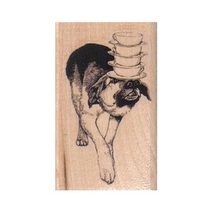 Duitse herdershond RUBBERSTEMPEL, grappige Duitse herderstempel, GSD-stempel, hondenstempel, hondentrucstempel, hondenstempel, Duitse herderliefhebber