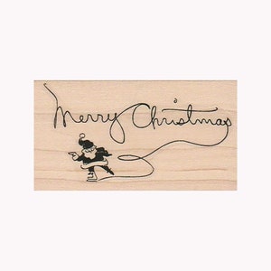 Feliz Natal Papai Noel SELO DE BORRACHA, Carimbo de Feliz Natal, Carimbo de Natal, Carimbo de Natal, Carimbo de Papai Noel, Cartões de Natal, Cartões de Natal