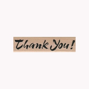 Thank You! RUBBER STAMP, Thanking Stamp, Thank You Stamp, Thanks Stamp, Gratitude, Card Making, Appreciation, Thank You Cards, Thank You