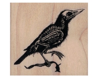 アメリカ製 輸入ラバースタンプ マウント済『トップハットカラス』スチームパンク P121 スチームパンクな黒カラスとシルクハットのゴム印 - Etsy 日本