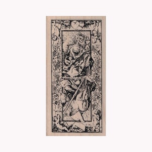 Tarot Card Back RUBBER STAMP, Fortune Teller Stamp, Fortune Stamp, Tarot Reader Stamp, Magic Stamp, Horoscope Stamp, Tarot Stamp, Tarot Card