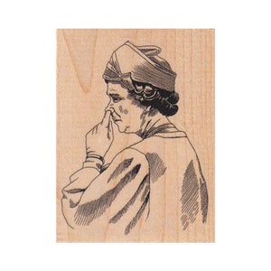 Koningin kiest neus RUBBERSTEMPEL, stempel koningin Elisabeth, koninklijke stempel, stempel koningin, royalty-stempel, stempel neuspluk, grappige stempel, humoristisch