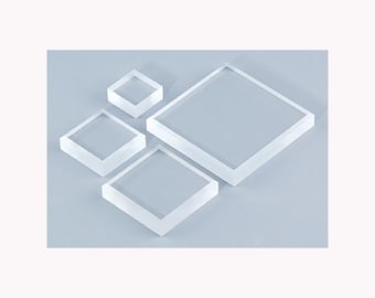 Set of 4 Acrylic Mounting Blocks, Acrylic Mounting Blocks, Craft Supplies, Rubber Stamp Supplies, Mounting Supplies, Stamping Supplies