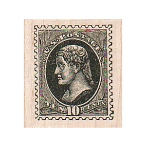 US Porto Stempel, Briefmarke, Post Stempel, Stempel, Mixed Media Stempel, Post Stempel, Postkarte Stempel, Mailing Stempel, Ten Cent Porto