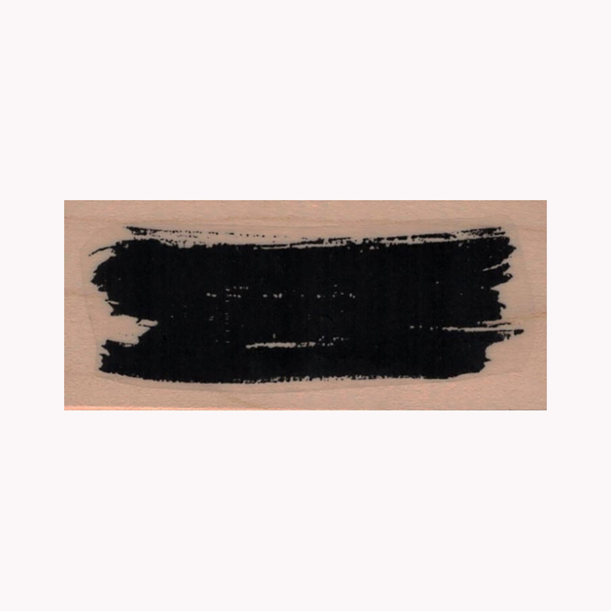 Brushstroke RUBBER STAMP Paint Brush Strokes Stamp Paint Etsy